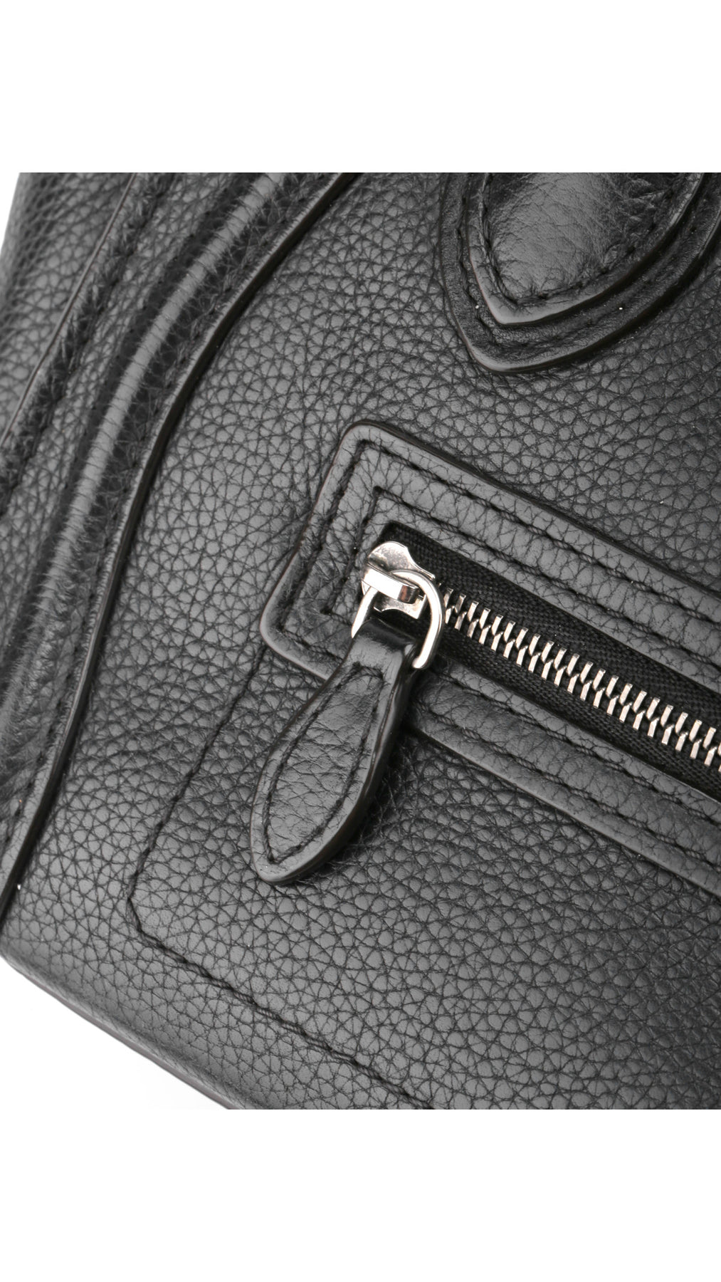 Céline Luggage Nano Tote Bag - Black