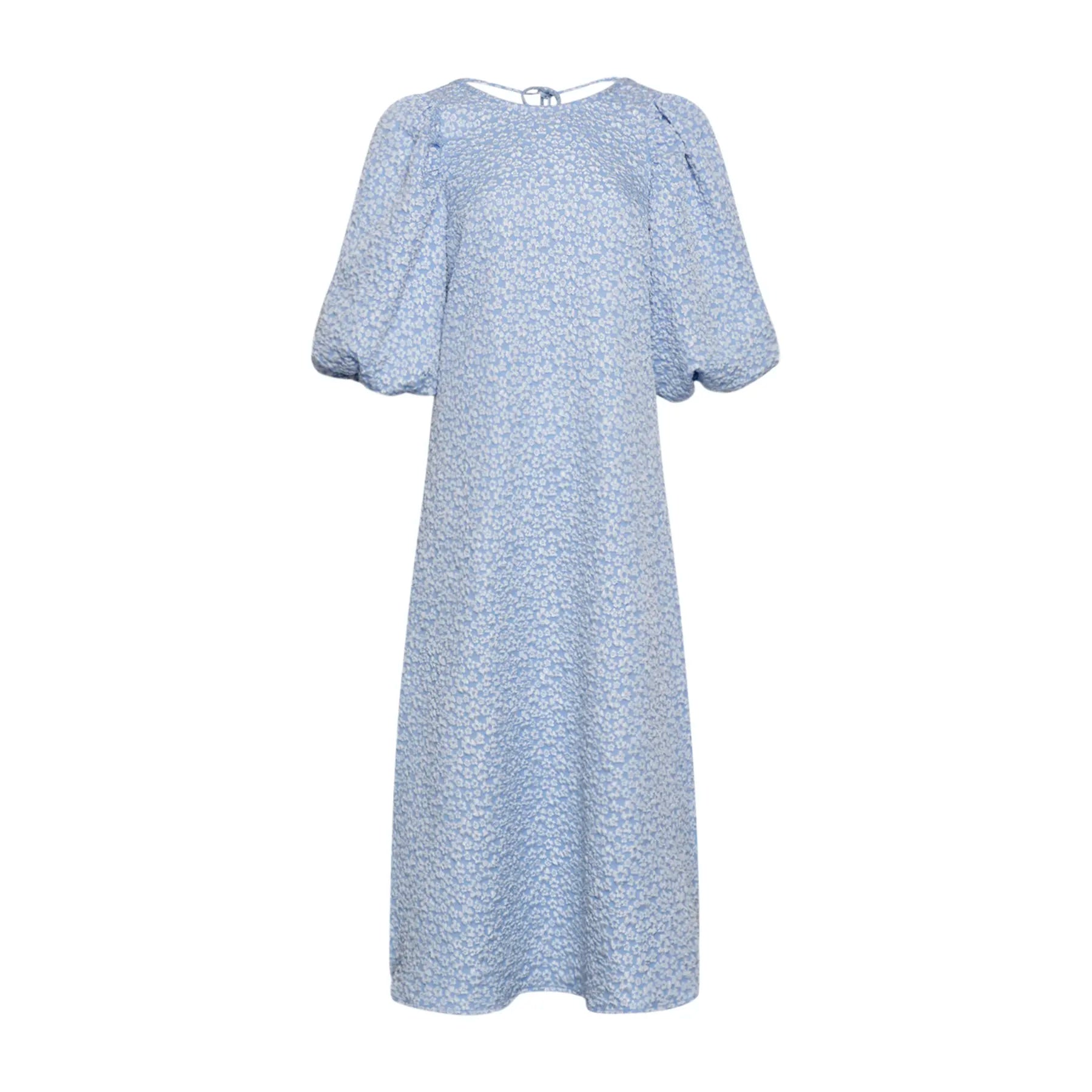 Reno Pastis Long Dress - Ljusblå