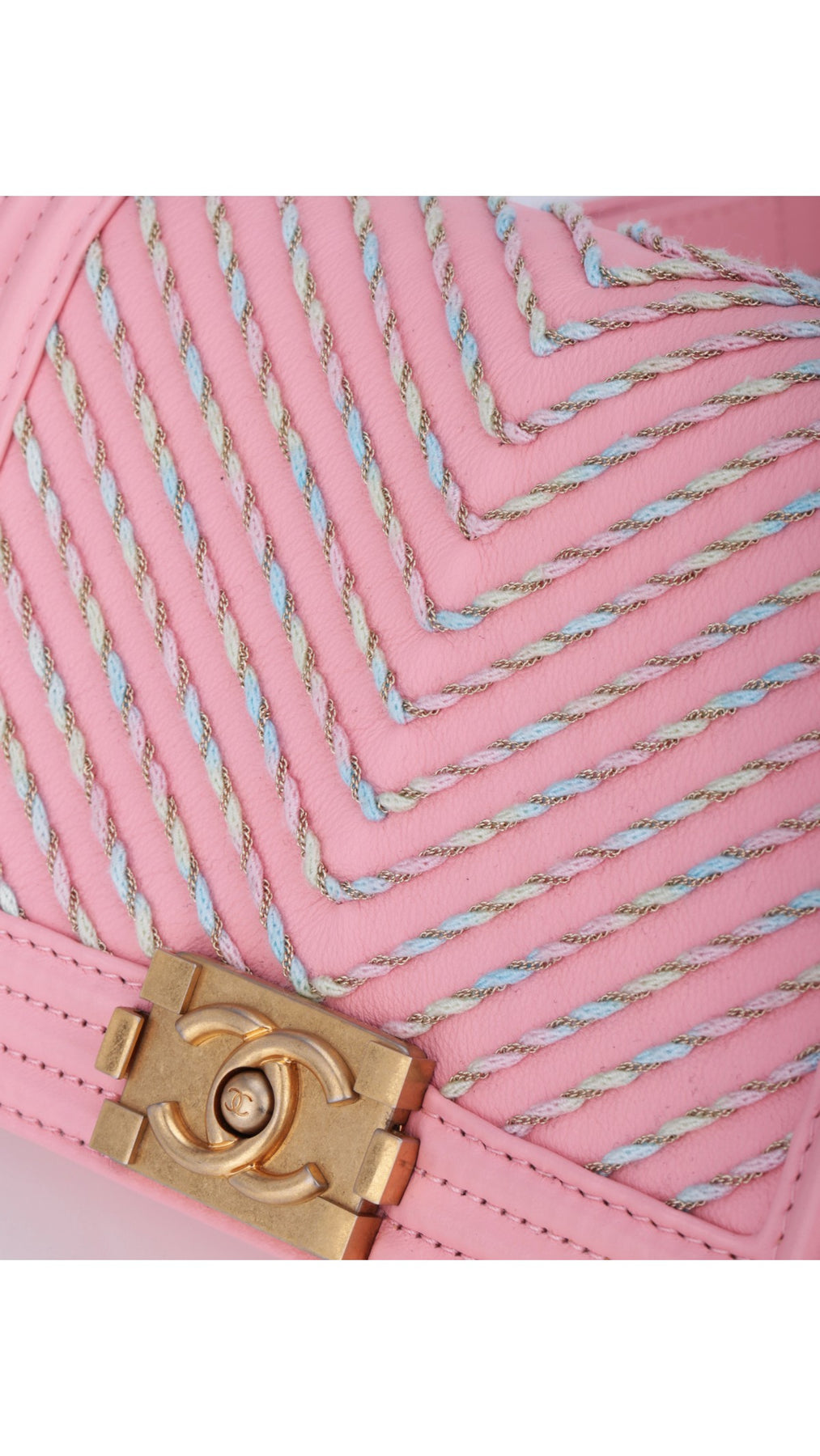 Chanel Boy By The Sea Väska - Rosa