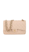 Chanel Classic Double Flap Bag Jumbo - Beige