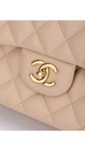 Chanel Classic Double Flap Bag Jumbo - Beige