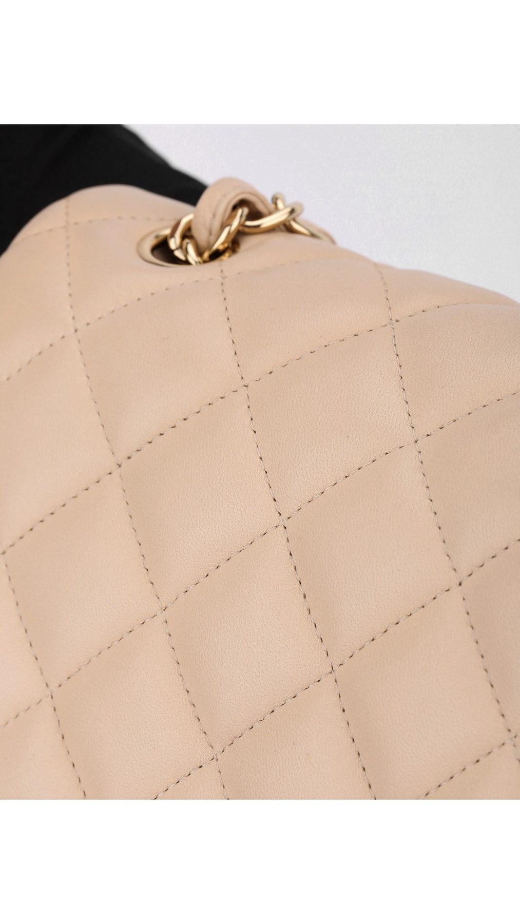 Chanel Classic Double Flap Bag Jumbo - Beige
