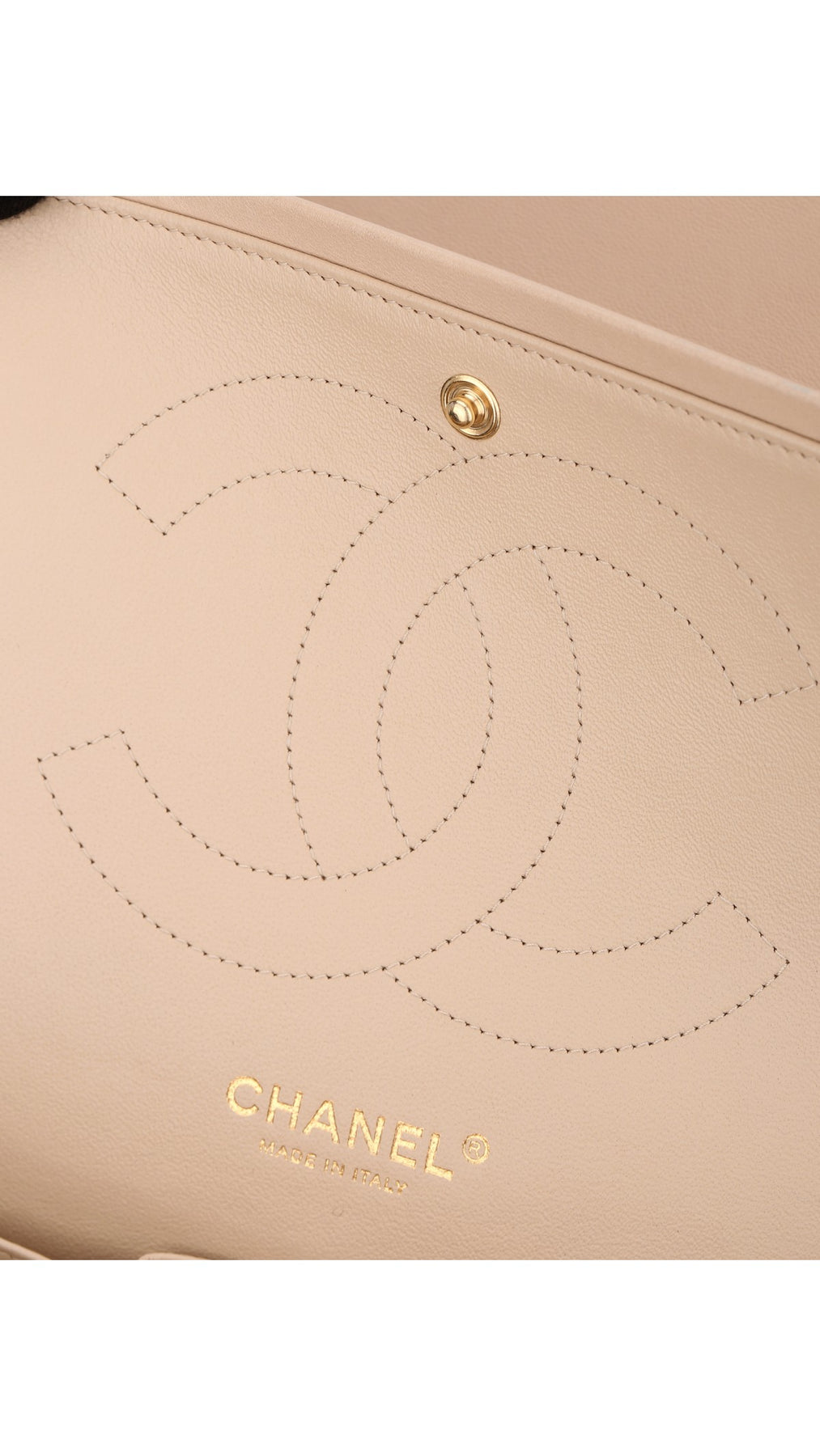 Chanel Classic Double Flap Bag Jumbo - Beige