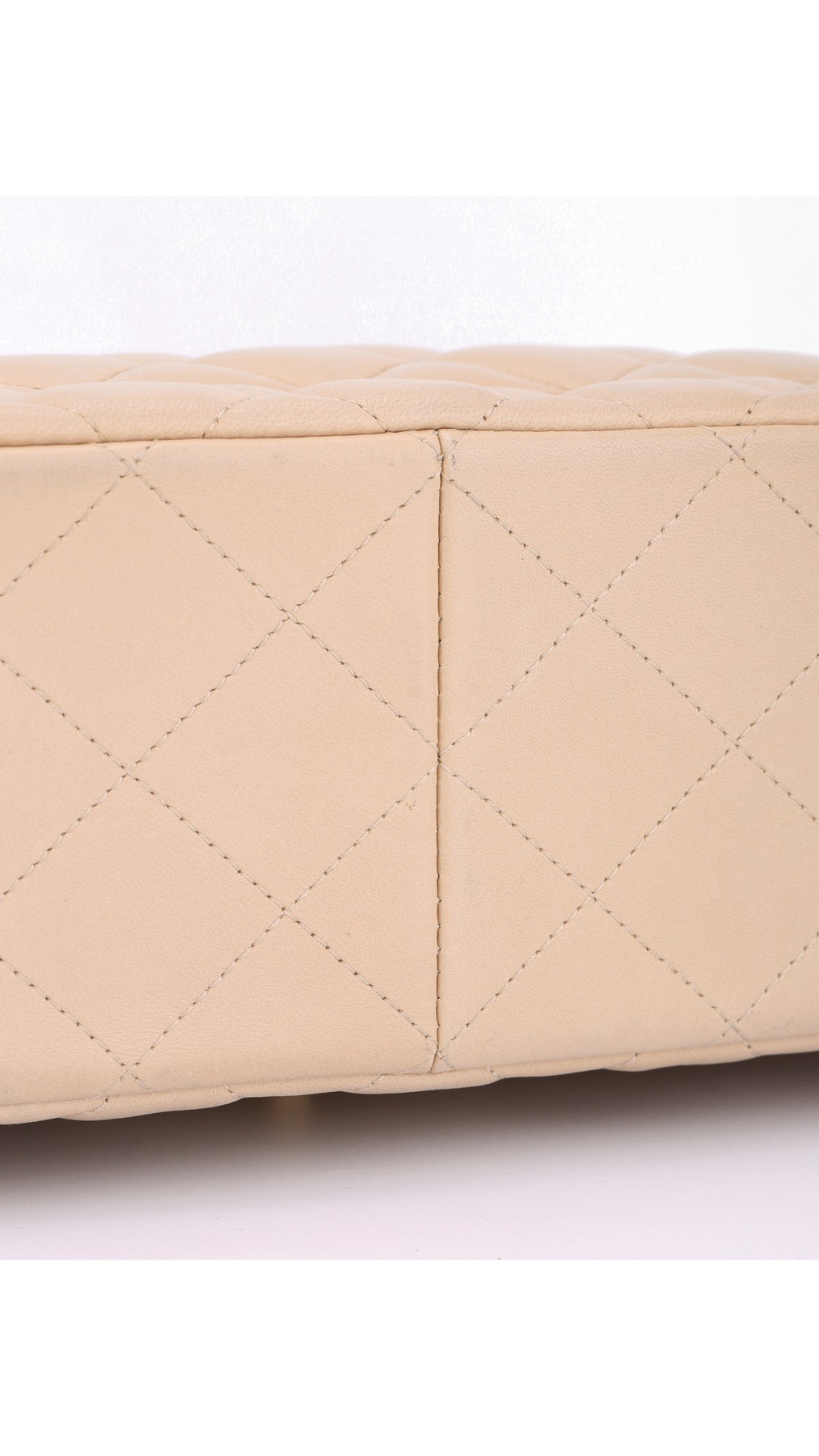 Chanel Classic Double Flap Bag Jumbo - Beige