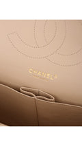 Chanel Classic Double Flap Bag Jumbo - Beige