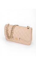 Chanel Classic Double Flap Bag Jumbo - Beige