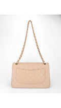 Chanel Classic Double Flap Bag Jumbo - Beige