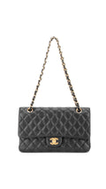 Chanel Classic Double Flap Bag Medium - Svart