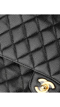 Chanel Classic Double Flap Bag Medium - Svart