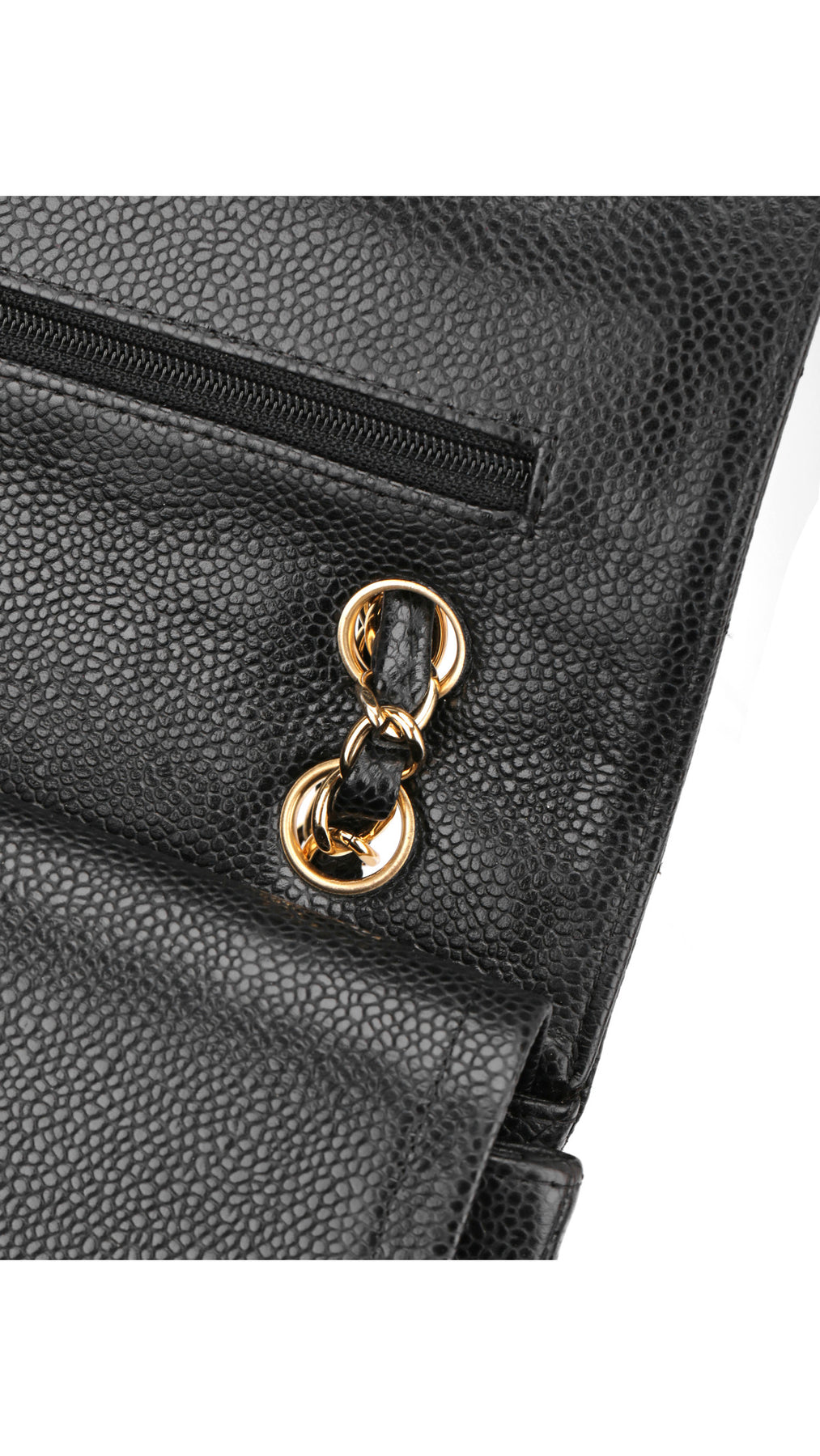 Chanel Classic Double Flap Bag Medium - Svart