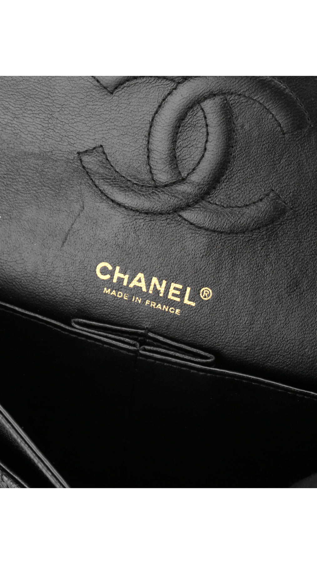 Chanel Classic Double Flap Bag Medium - Svart
