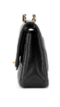 Chanel Classic Double Flap Bag Medium - Svart