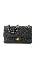 Chanel Classic Double Flap Bag Medium - Svart