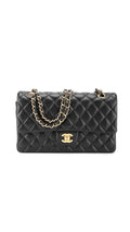 Chanel Classic Double Flap Bag Medium - Svart