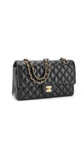 Chanel Classic Double Flap Bag Medium - Svart