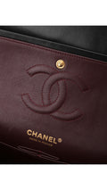 Chanel Classic Double Flap Bag Medium - Svart