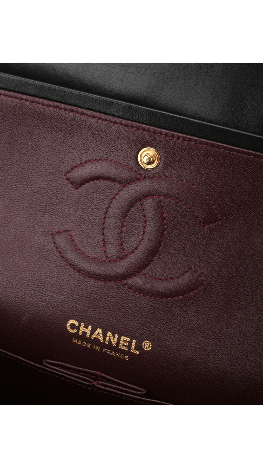 Chanel Classic Double Flap Bag Medium - Svart