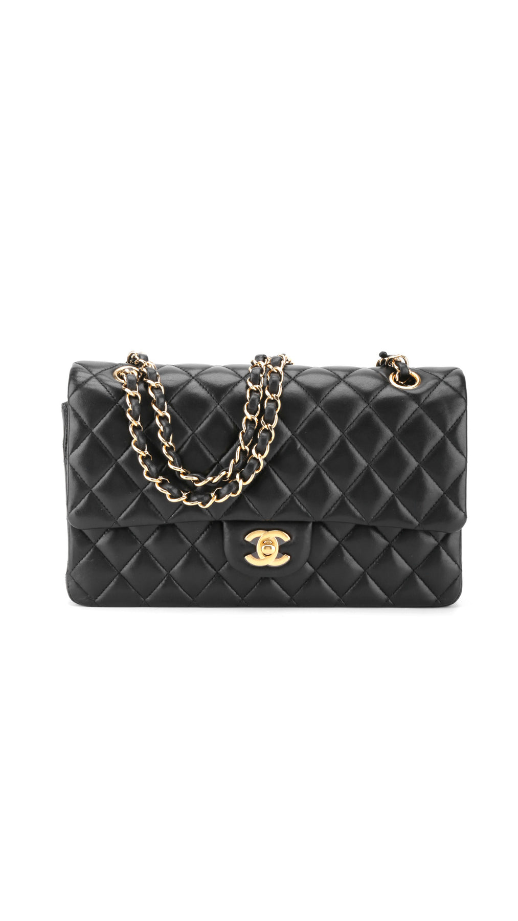 Chanel Classic Double Flap Bag Medium - Svart