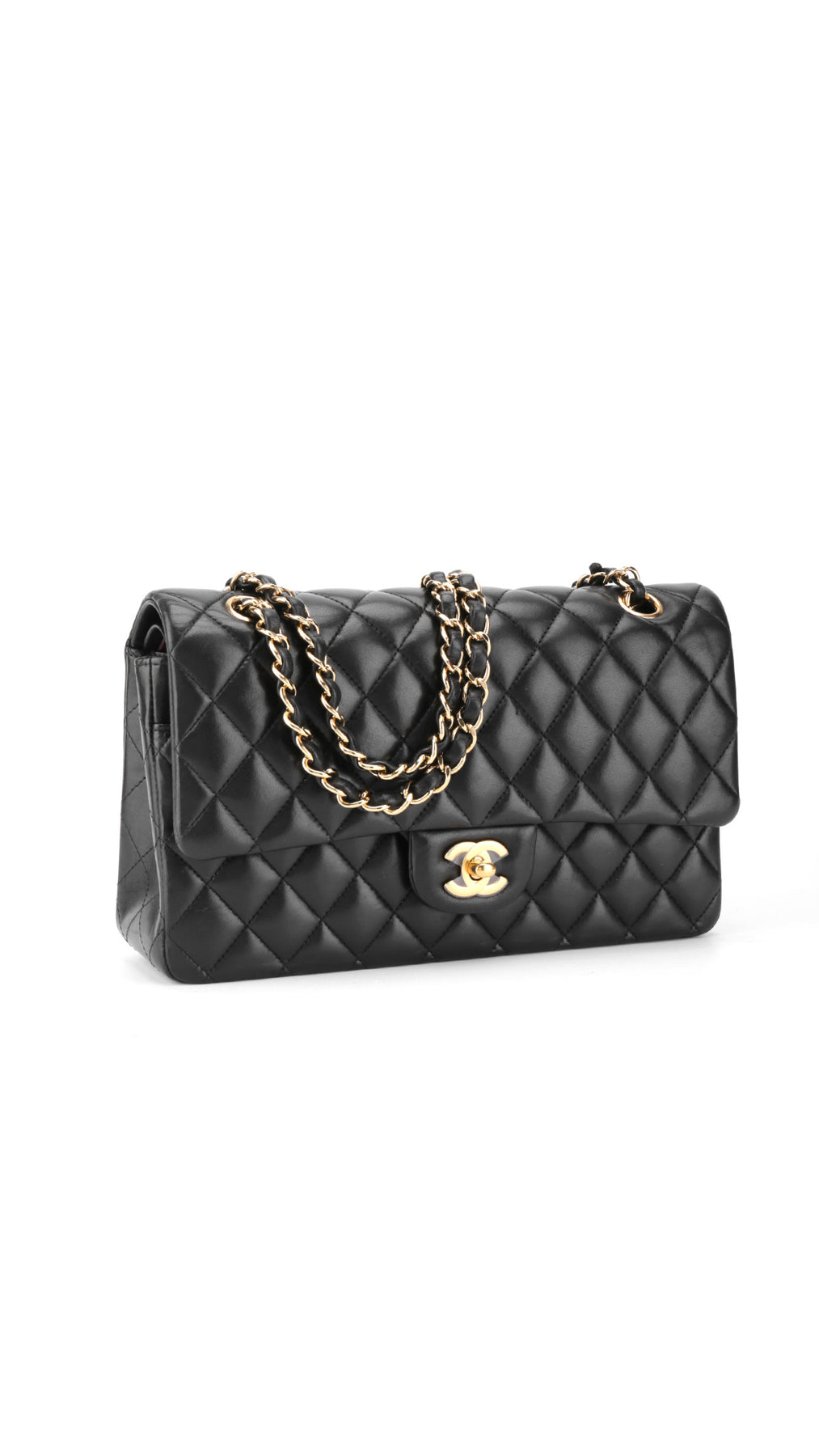 Chanel Classic Double Flap Bag Medium - Svart