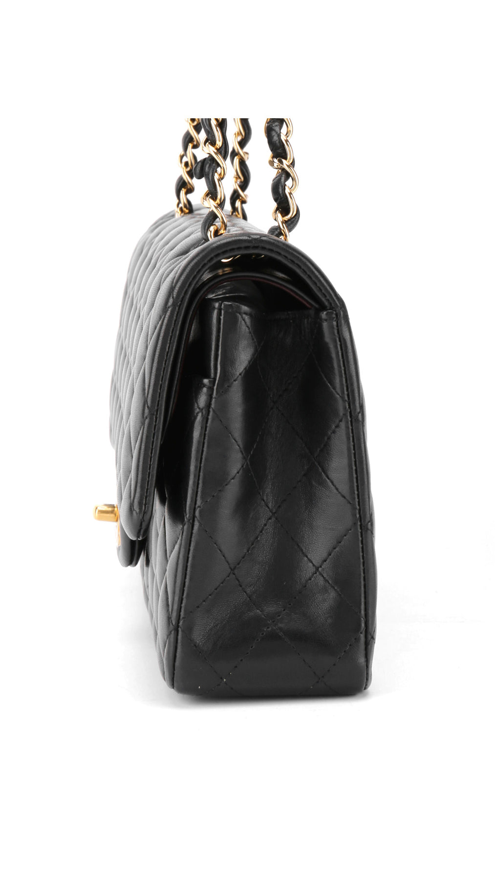 Chanel Classic Double Flap Bag Medium - Svart