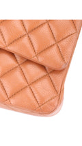 Chanel Classic Double Flap Bag Medium Caviar - Ljusbrun