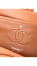 Chanel Classic Double Flap Bag Medium Caviar - Ljusbrun