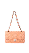 Chanel Classic Double Flap Bag Medium Caviar - Ljusbrun