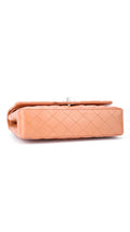 Chanel Classic Double Flap Bag Medium Caviar - Ljusbrun