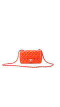 Chanel Classic Single Flap Bag Mini - Orange