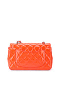 Chanel Classic Single Flap Bag Mini - Orange