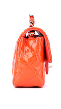 Chanel Classic Single Flap Bag Mini - Orange