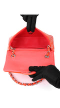 Chanel Classic Single Flap Bag Mini - Orange