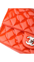 Chanel Classic Single Flap Bag Mini - Orange