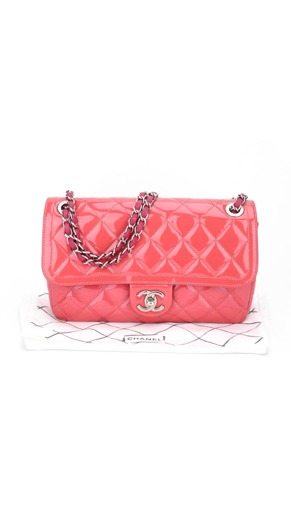 Chanel Classic Single Flap Bag Medium - Rosa