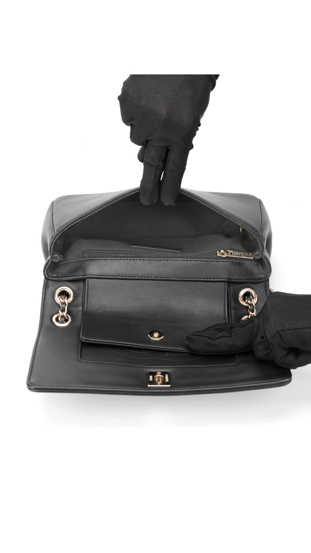 Chanel Classic Full Flap Bag - Svart