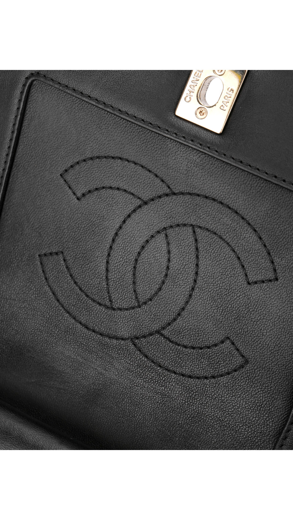 Chanel Classic Full Flap Bag - Svart