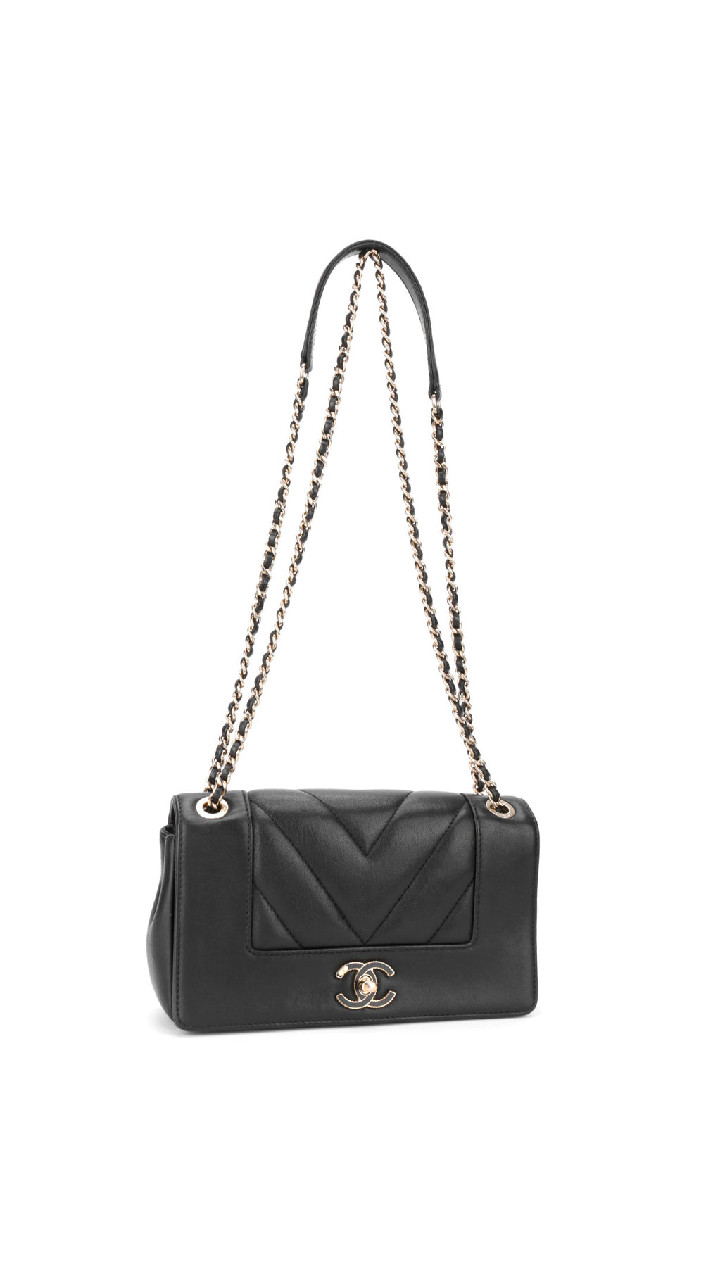 Chanel Classic Full Flap Bag - Svart
