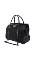 Chanel Boy Tote Bag Large - Svart