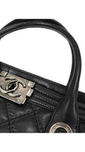 Chanel Boy Tote Bag Large - Svart