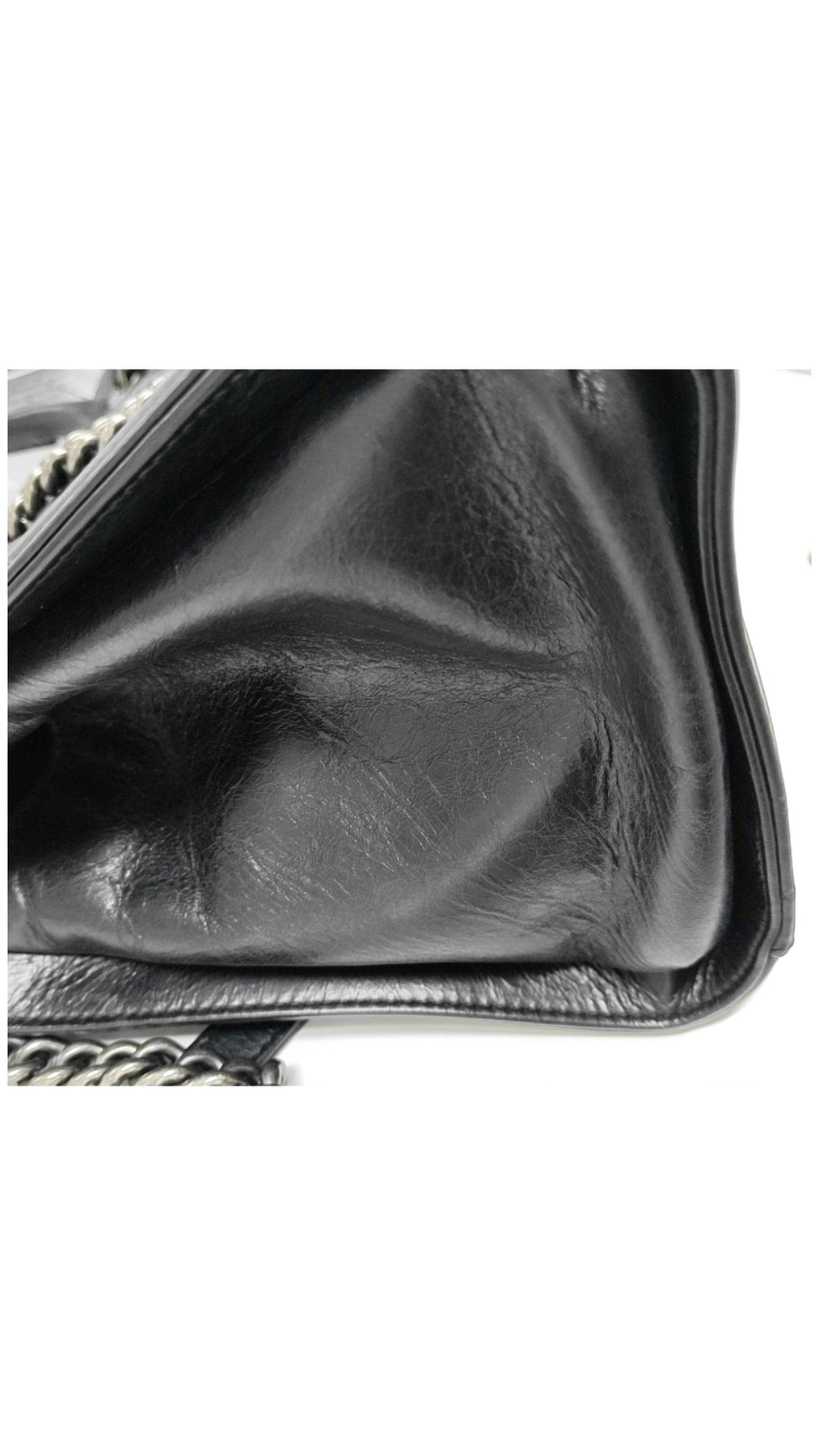 Chanel Boy Tote Bag Large - Svart