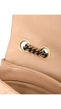 Chanel Single Flap Bag - Beige