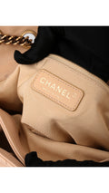 Chanel Single Flap Bag - Beige