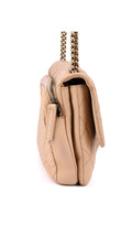 Chanel Single Flap Bag - Beige