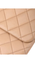 Chanel Single Flap Bag - Beige