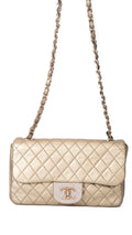 Chanel Single Flap Bag - Guld