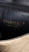 Chanel Single Flap Bag - Guld