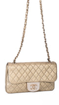 Chanel Single Flap Bag - Guld