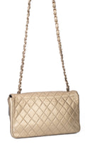 Chanel Single Flap Bag - Guld