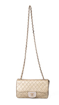Chanel Single Flap Bag - Guld