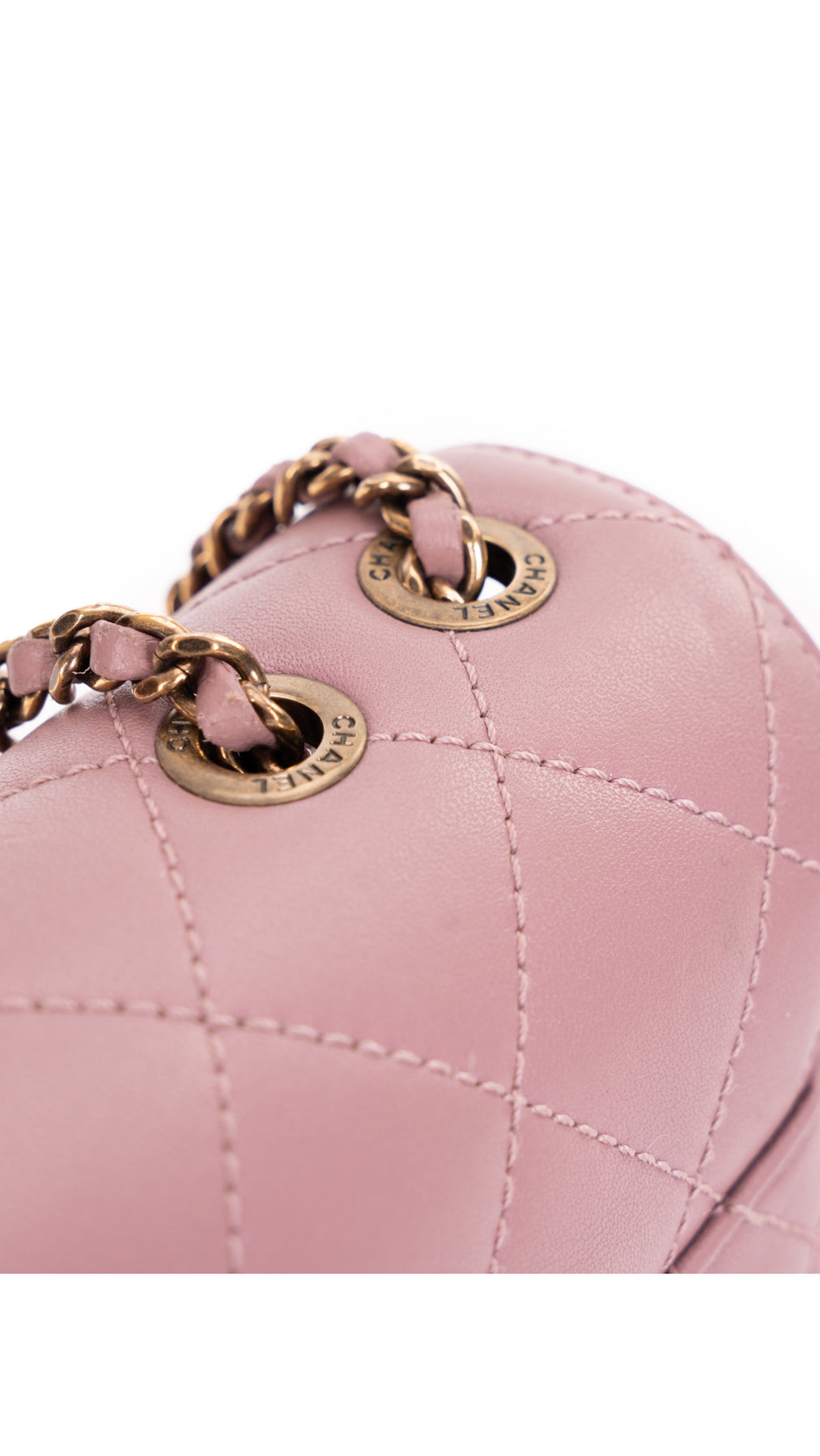 Chanel Single Flap Bag CC - Rosa